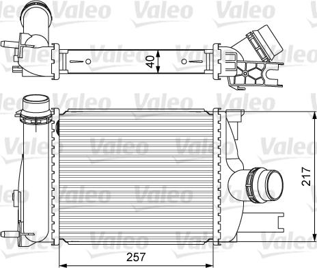 Valeo 818622 - Välijäähdytin inparts.fi