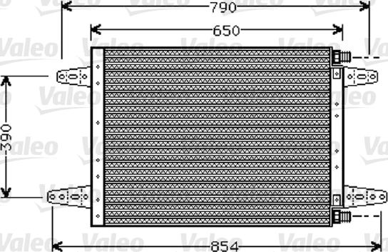 Valeo 818045 - Lauhdutin, ilmastointilaite inparts.fi