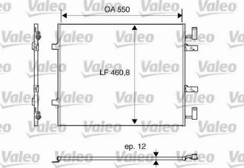 Valeo 818016 - Lauhdutin, ilmastointilaite inparts.fi