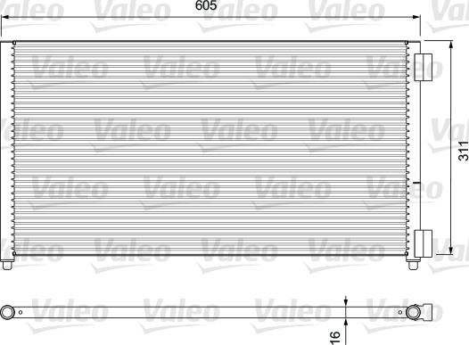 Valeo 818017 - Lauhdutin, ilmastointilaite inparts.fi