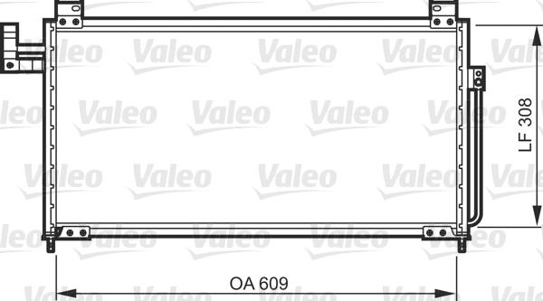 Valeo 818087 - Lauhdutin, ilmastointilaite inparts.fi