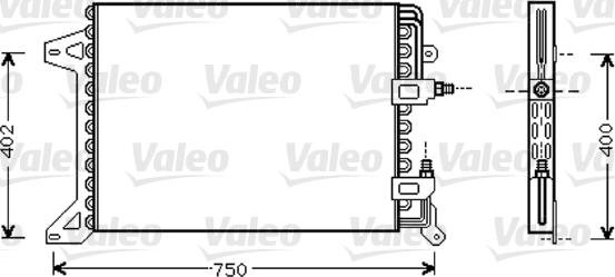 Valeo 818038 - Lauhdutin, ilmastointilaite inparts.fi