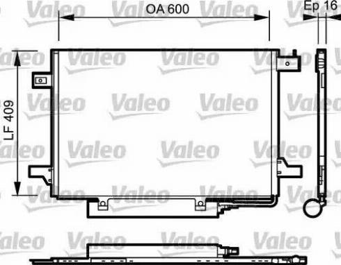 Valeo 818199 - Lauhdutin, ilmastointilaite inparts.fi