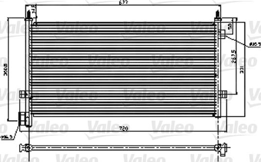 Valeo 818119 - Lauhdutin, ilmastointilaite inparts.fi