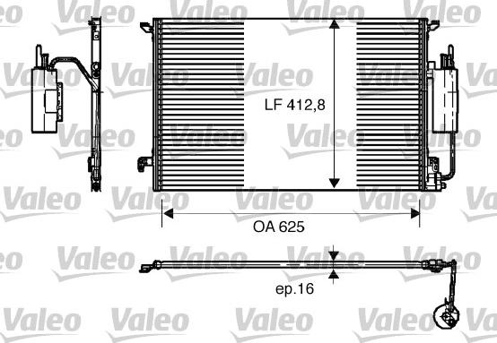 Valeo 818175 - Lauhdutin, ilmastointilaite inparts.fi