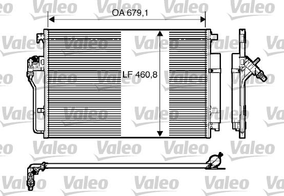 Valeo 818173 - Lauhdutin, ilmastointilaite inparts.fi