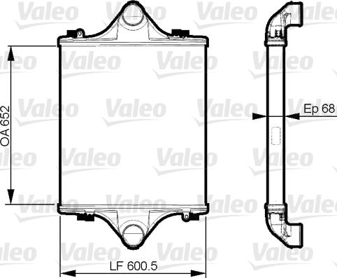 Valeo 818881 - Välijäähdytin inparts.fi