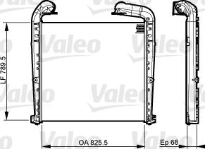 Valeo 818883 - Välijäähdytin inparts.fi