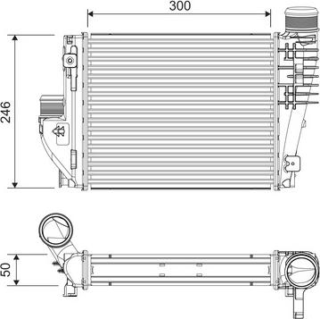 Valeo 818304 - Välijäähdytin inparts.fi