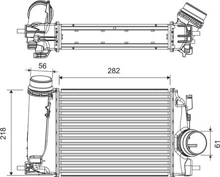 Valeo 818293 - Välijäähdytin inparts.fi