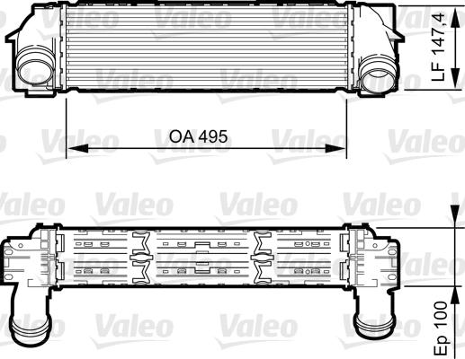 Valeo 818254 - Välijäähdytin inparts.fi