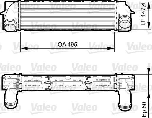 Valeo 818252 - Välijäähdytin inparts.fi