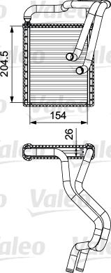 Valeo 812430 - Lämmityslaitteen kenno inparts.fi