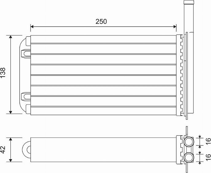 Valeo 812058 - Lämmityslaitteen kenno inparts.fi