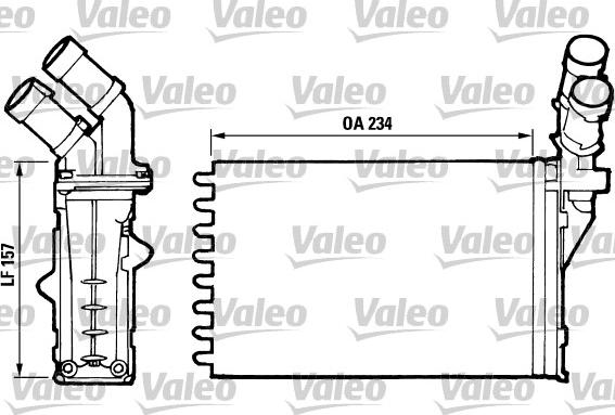 Valeo 812006 - Lämmityslaitteen kenno inparts.fi