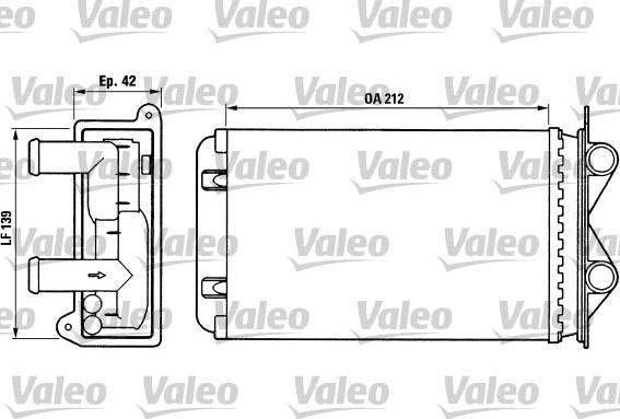 Valeo 812013 - Lämmityslaitteen kenno inparts.fi