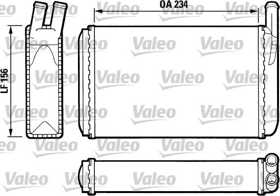 Valeo 812034 - Lämmityslaitteen kenno inparts.fi