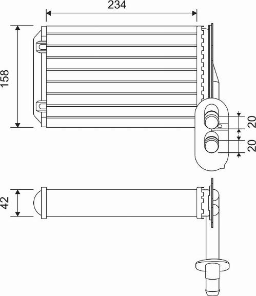 Valeo 812031 - Lämmityslaitteen kenno inparts.fi