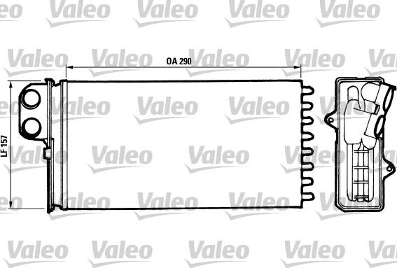 Valeo 812037 - Lämmityslaitteen kenno inparts.fi