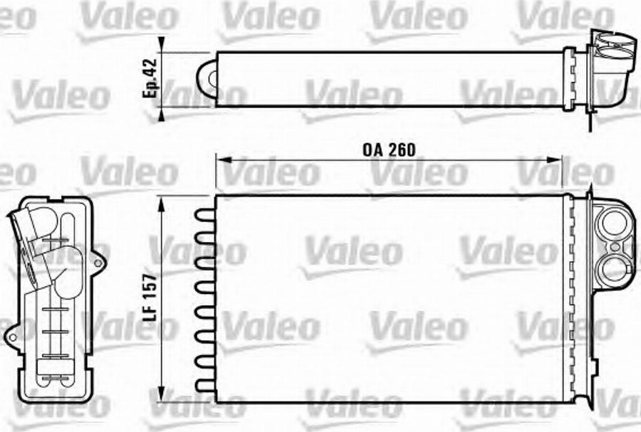 Valeo 812160 - Lämmityslaitteen kenno inparts.fi