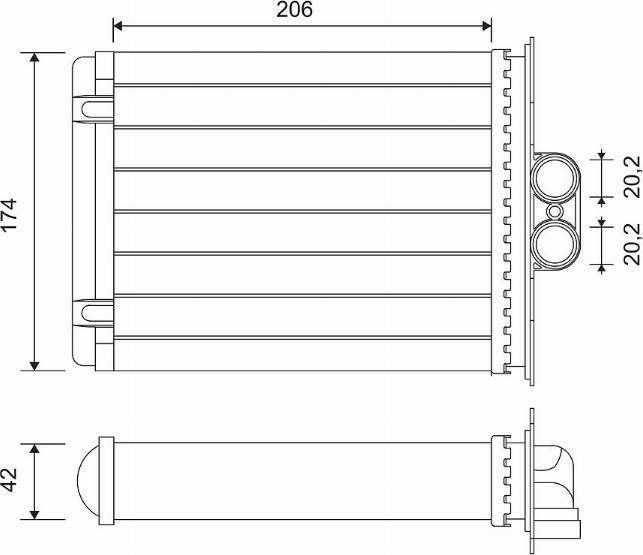 Valeo 812118 - Lämmityslaitteen kenno inparts.fi