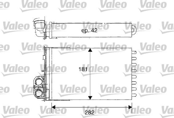 Valeo 812181 - Lämmityslaitteen kenno inparts.fi