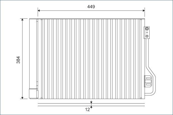 Valeo 812882 - Lauhdutin, ilmastointilaite inparts.fi