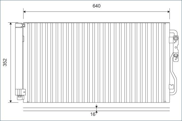 Valeo 812878 - Lauhdutin, ilmastointilaite inparts.fi