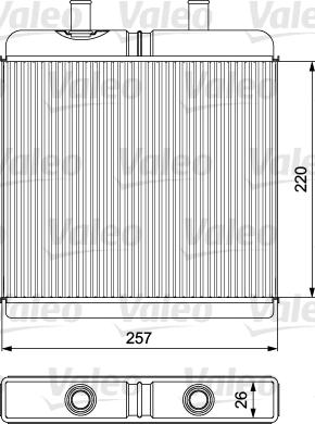 Valeo 812340 - Lämmityslaitteen kenno inparts.fi