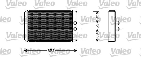 Valeo 812358 - Lämmityslaitteen kenno inparts.fi