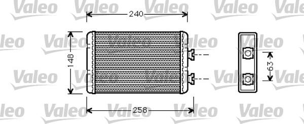 Valeo 812318 - Lämmityslaitteen kenno inparts.fi