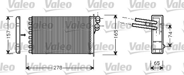 Valeo 812317 - Lämmityslaitteen kenno inparts.fi