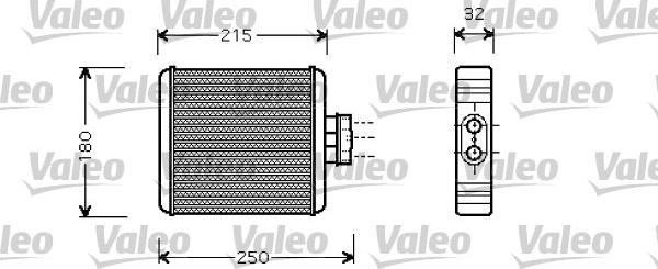 Valeo 812323 - Lämmityslaitteen kenno inparts.fi