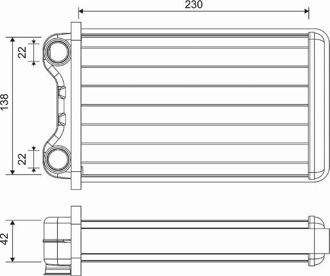 Valeo 812255 - Lämmityslaitteen kenno inparts.fi