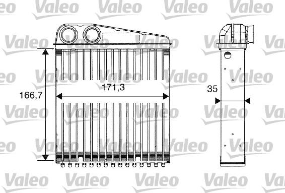 Valeo 812250 - Lämmityslaitteen kenno inparts.fi