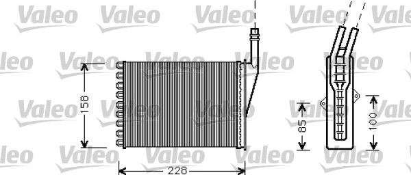 Valeo 812287 - Lämmityslaitteen kenno inparts.fi