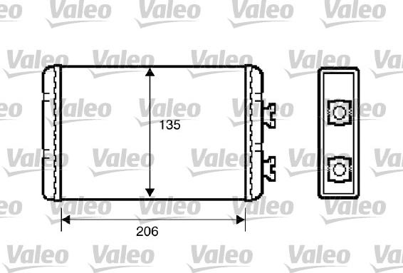 Valeo 812220 - Lämmityslaitteen kenno inparts.fi