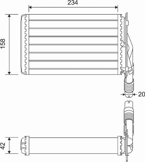 Valeo 812223 - Lämmityslaitteen kenno inparts.fi