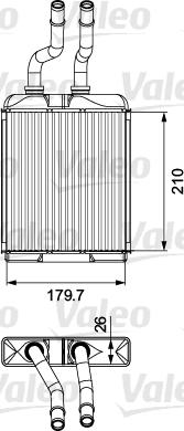 Valeo 812278 - Lämmityslaitteen kenno inparts.fi