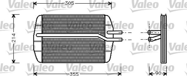 Valeo 812272 - Lämmityslaitteen kenno inparts.fi