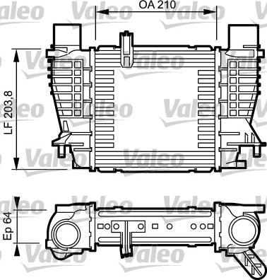 Valeo 817999 - Välijäähdytin inparts.fi