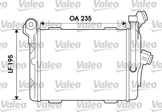 Valeo 817954 - Moottoriöljyn jäähdytin inparts.fi