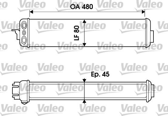 Valeo 817952 - Moottoriöljyn jäähdytin inparts.fi