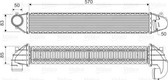 Valeo 817936 - Välijäähdytin inparts.fi