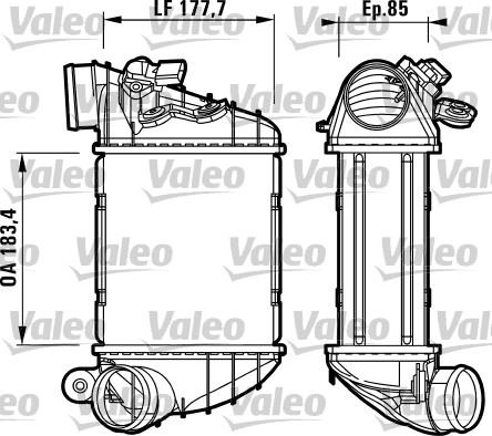 Valeo 817438 - Välijäähdytin inparts.fi