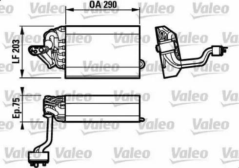 Valeo 817433 - Höyrystin, ilmastointilaite inparts.fi