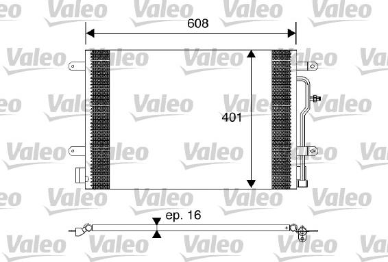 Valeo 817569 - Lauhdutin, ilmastointilaite inparts.fi