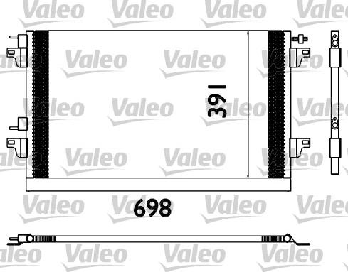 Valeo 817568 - Lauhdutin, ilmastointilaite inparts.fi