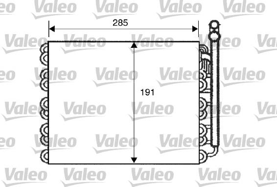 Valeo 817510 - Höyrystin, ilmastointilaite inparts.fi