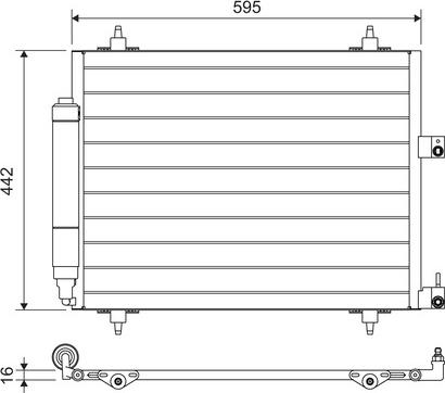 Valeo 817579 - Lauhdutin, ilmastointilaite inparts.fi